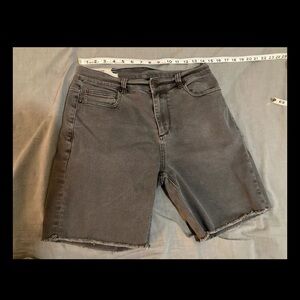 Mens Marine Layer Shorts Cut Off Gray Slim 32 (fits like 30)